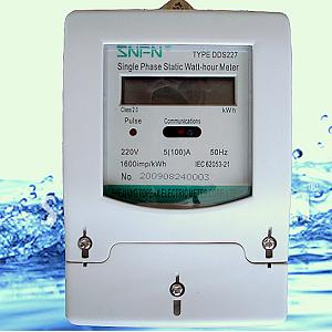 LCD Display Single Phase Electronic Meter (DDS227)