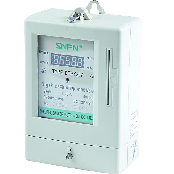 Prepayment Energy Meter LCD Single Phase Meter (DDSY34)
